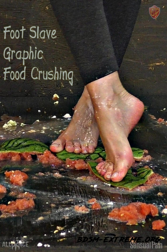 Foot Slave Graphic Food Crushing | Abigail Dupree (2019/FullHD) [SENSUAL PAIN]