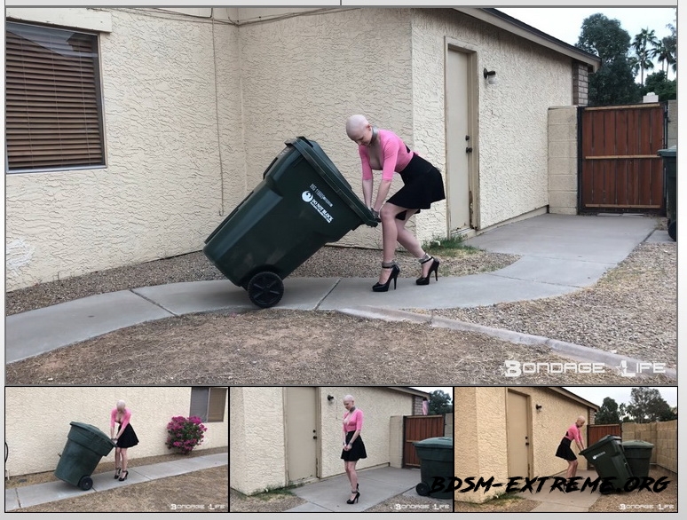 Trash Day With Rachel Greyhound (2020/HD) [BondageLife]